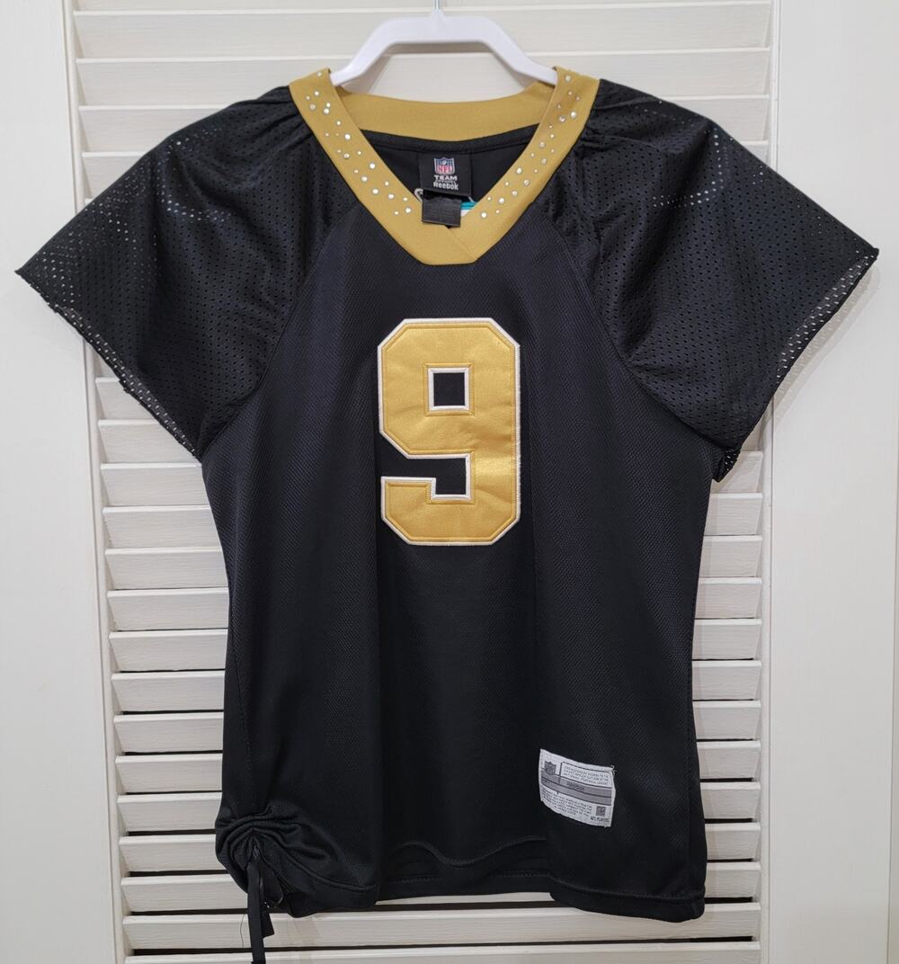 Authentic, Unique Drew Brees New Orleans Saints Women’s Jersey #9 — Reebok
